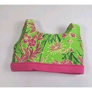 American Girl Doll Jess 2 In 1 Kayak Outfit Bathing Suit Top ONLY